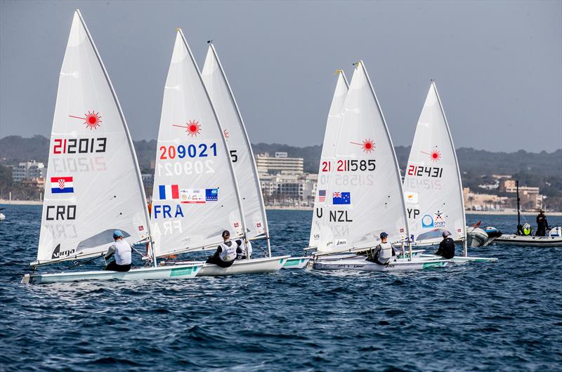 Sam Meech (Laser) - Medal Race - 49th Trofeo Princesa Sofia Iberostar, April 7, 2018 photo copyright Jesus Renedo / Sailing Energy / Trofeo Princesa Sofia IBEROSTAR taken at  and featuring the ILCA 7 class