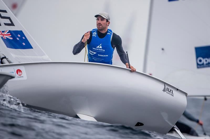 Sam Meech - NZL - Laser - Sailing World Cup Enoshima, August 2018 - photo © Sailing Energy
