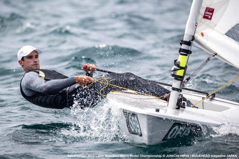 Sam Meech (NZL)  - Day 2, World Laser Championship, Sakaiminato, Japan July 2019 photo copyright Junichi Hirai / Bulkhead Magazine Japan taken at  and featuring the ILCA 7 class