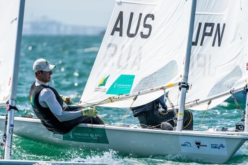 Australian Sailing Team's Matt Wearn - 2020 Sail Melbourne International, day 5 - photo © Beau Outteridge