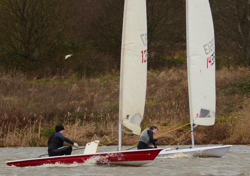 The Wembley Wassail Pursuit Race 2022 photo copyright Mark Heretier taken at Wembley Sailing Club and featuring the ILCA 7 class