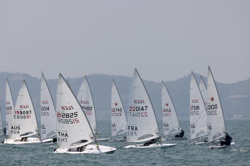 2023 ILCA 7 Masters Worlds Day 2 - photo © Matias Capizzano / www.capizzano.com