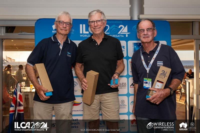 ILCA Masters World Championships at Adelaide photo copyright Harry Fisher / Down Under Sail taken at Adelaide Sailing Club and featuring the ILCA 7 class