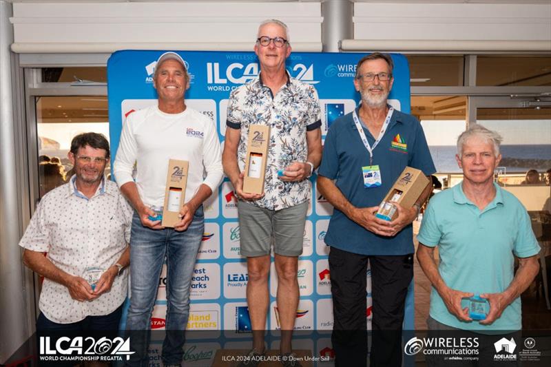 ILCA Masters World Championships at Adelaide photo copyright Harry Fisher / Down Under Sail taken at Adelaide Sailing Club and featuring the ILCA 7 class