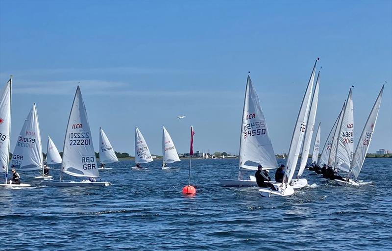 Queen Mary Summer Series Week 1 photo copyright Raffa taken at Queen Mary Sailing Club and featuring the ILCA 7 class