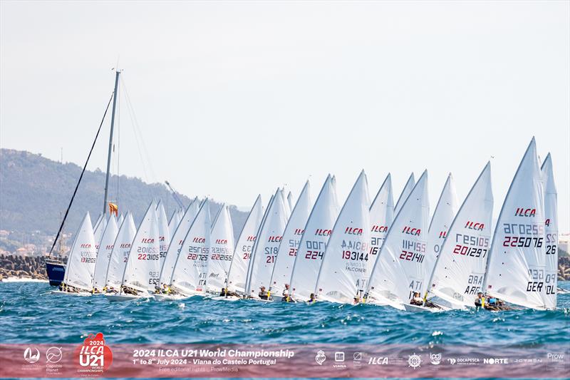 ILCA U21 World Championship at Viana do Castelo, Portugal Day 5 photo copyright Prow Media taken at Clube de Vela de Viana do Castelo and featuring the ILCA 7 class