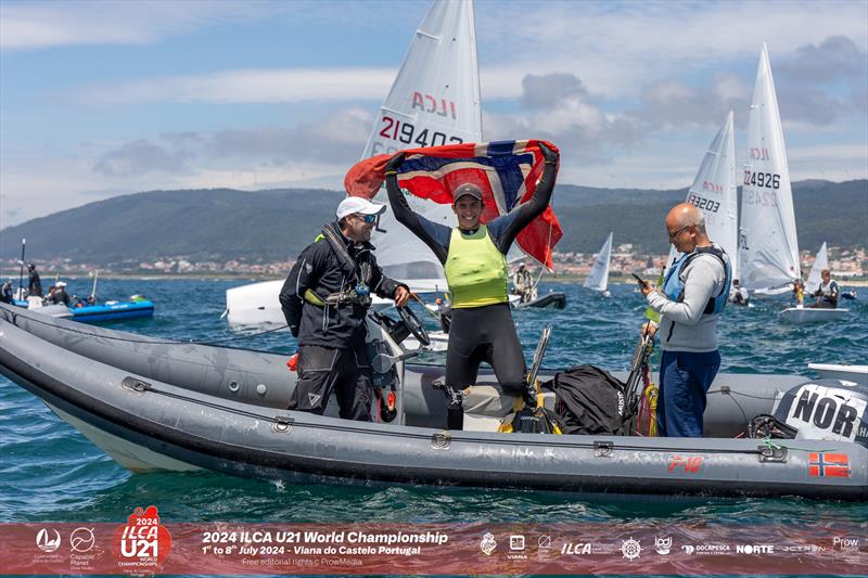 ILCA U21 World Championship at Viana do Castelo, Portugal Winners photo copyright Prow Media taken at Clube de Vela de Viana do Castelo and featuring the ILCA 7 class