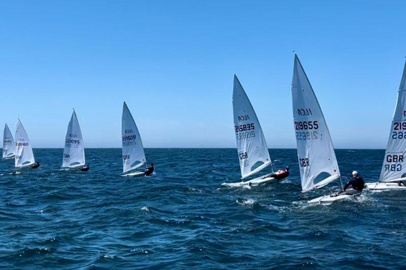 Performance Academy sailors training before ILCA Worlds in Viana, Portugal photo copyright Performance Academy taken at Clube de Vela de Viana do Castelo and featuring the ILCA 7 class