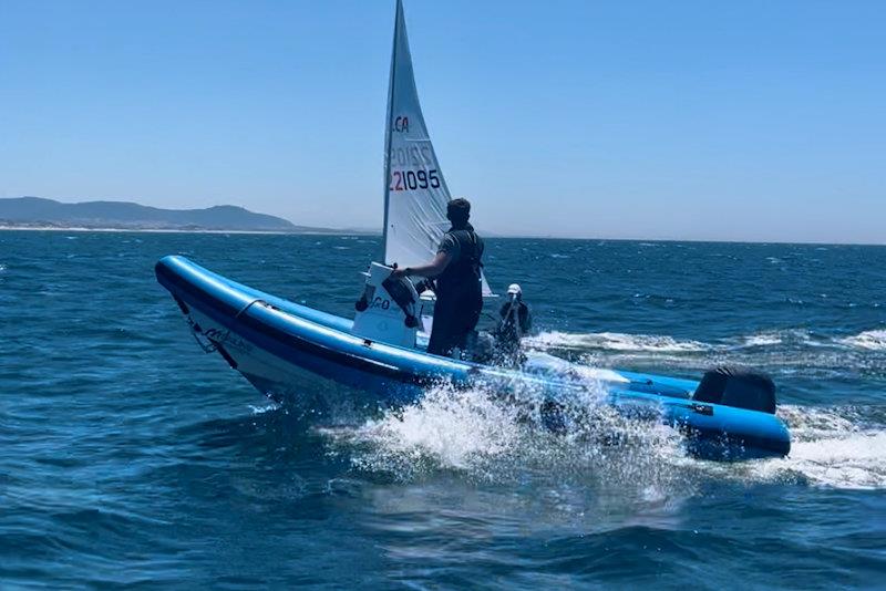 Performance Academy sailors training before ILCA Worlds in Viana, Portugal photo copyright Performance Academy taken at Clube de Vela de Viana do Castelo and featuring the ILCA 7 class