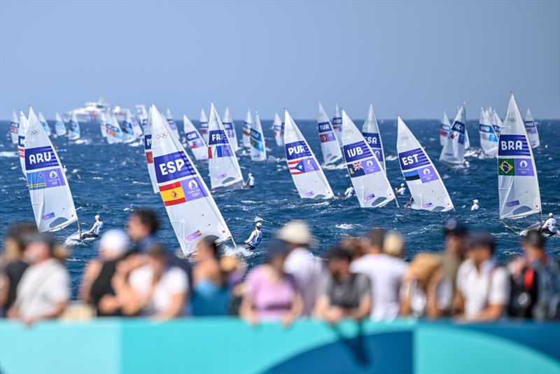 Men's Dinghy racing on August 3 in Marseille at the Paris 2024 Olympic Regatta - photo © World Sailing / Jean-Louis Carli