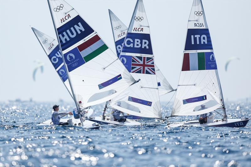 Men's Dinghy Medal Race in Marseille at the Paris 2024 Olympic Regatta - photo © World Sailing / Lloyd Images