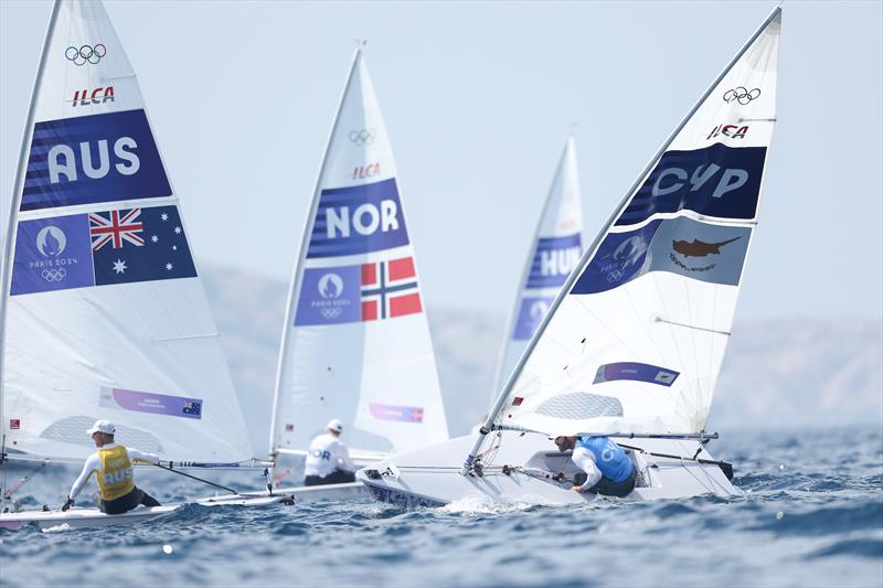 Men's Dinghy Medal Race in Marseille at the Paris 2024 Olympic Regatta - photo © World Sailing / Lloyd Images