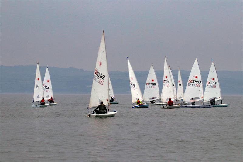 West Kirby ILCA Open - Start of race 1 photo copyright Alan CM Jenkins taken at West Kirby Sailing Club and featuring the ILCA 7 class