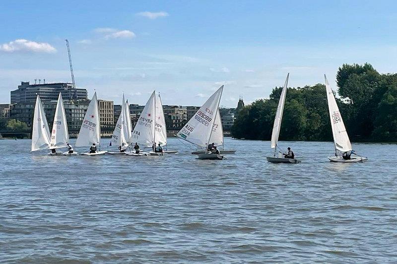 ILCA Thames Valley Series at London Corinthian photo copyright Courtney Stitch taken at London Corinthian Sailing Club and featuring the ILCA 7 class