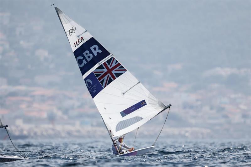 Micky Beckett during the Paris 2024 Olympics - photo © World Sailing