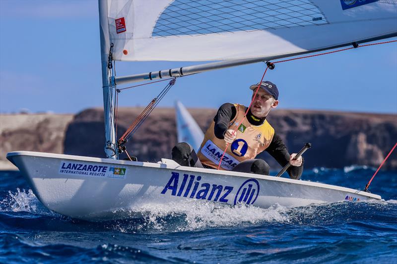 Duko Bos hogs top of ILCA 7 leaderboard - Lanzarote International Regatta 2025 - photo © Sailing Energy / Lanzarote Sailing Center