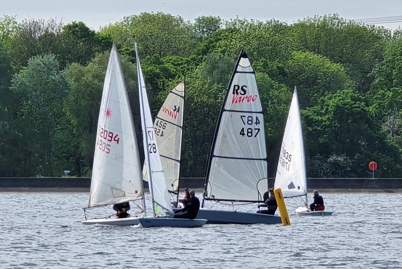 Race coaching with Adam Bowers at Oxford Sailing Club photo copyright Colin West taken at Oxford Sailing Club and featuring the ILCA 7 class