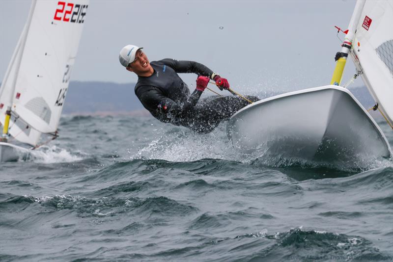 ILCA Senior European Championships in Marstrand, Sweden - Day 1 photo copyright Thom Thow / EurILCA taken at Royal Gothenburg Yacht Club and featuring the ILCA 7 class