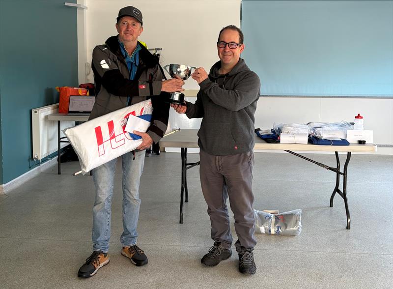 ILCA Northern Circuit 2025 - Ian Jones, 1st overall photo copyright Gordon Riddell taken at Dovestone Sailing Club and featuring the ILCA 7 class