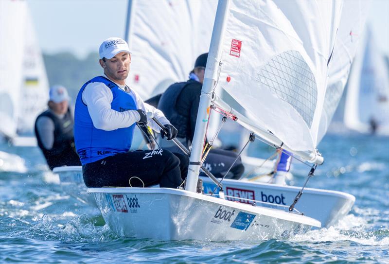Attilio Borio from Italy is now leading the ILCA 7. He's got the best chances to win the Kieler Woche in 2026 - photo © Felix Diemer / Kieler Woche
