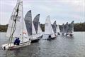 Start of Race 4 - West Country Boat Repairs 2000 class Millennium Series and Welsh Championships at Llandegfedd © LSC