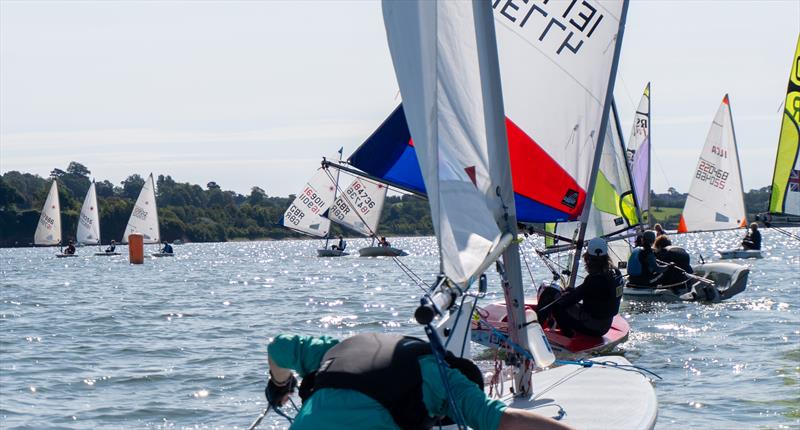 Starcross Junior Regatta photo copyright Tom Wild taken at Starcross Yacht Club and featuring the ILCA 4 class