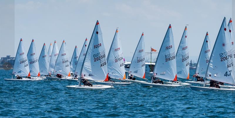 ILCA Nationals photo copyright Spikey Mikey (RQYS TV) taken at Royal Queensland Yacht Squadron and featuring the ILCA 4 class