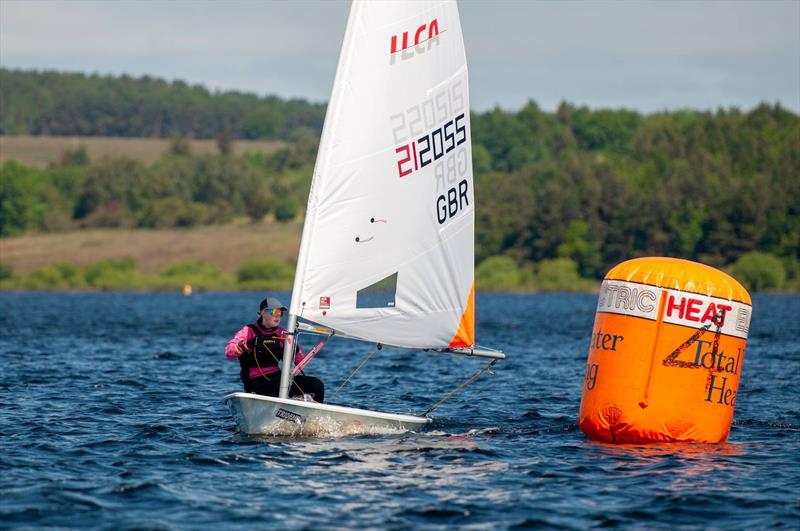 North Region Youth & Junior Championship 2024 photo copyright NEYYSA taken at Derwent Reservoir Sailing Club and featuring the ILCA 4 class