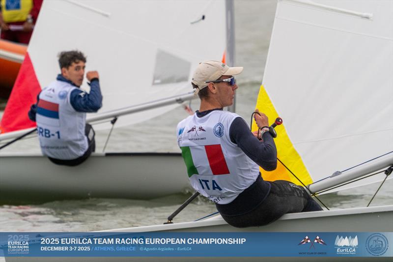ILCA Team Racing European Championship at Athens - Day 2 - photo © Agustín Argüelles / AASailing