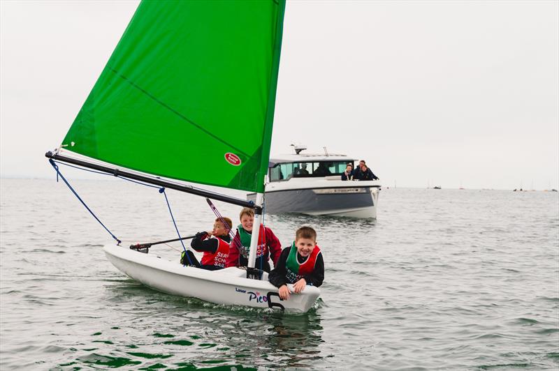 Princess Royal visit to Seaview Sailing Trust - photo © Sea View Yacht Club