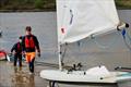 Toby Iglehart, 2024 Cadet and Club Champion, prepares to launch and defend his title - Solway Yacht Club's Big Launch 2025 © Margaret Purkis