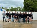 The Performance Academy sailors at the 2025 ILCA 6 Youth European Championships © The Performance Academy