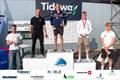 ILCA 6 Open Podium in the ILCA Nationals & Open Championships at Plas Heli © James Harle
