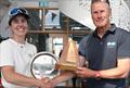 Maura Dewey, event winner - Tideway ILCA 6 Masters UK Nationals at Parkstone &copy; Phil Jackson / Digital Sailing
