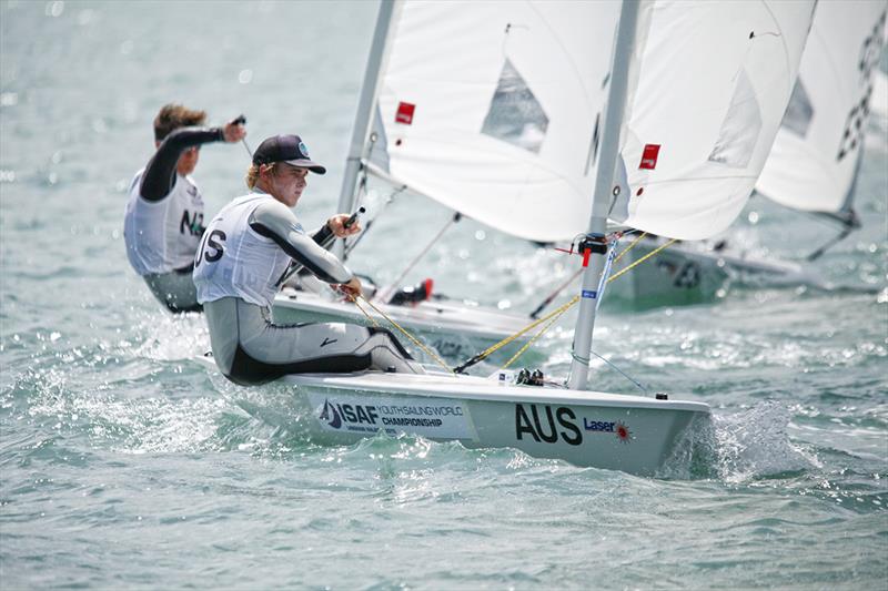 Alistair Young wins the ILCA 6 class in the 2015 Youth Worlds in Langkawi photo copyright Christophe Launay taken at  and featuring the ILCA 6 class