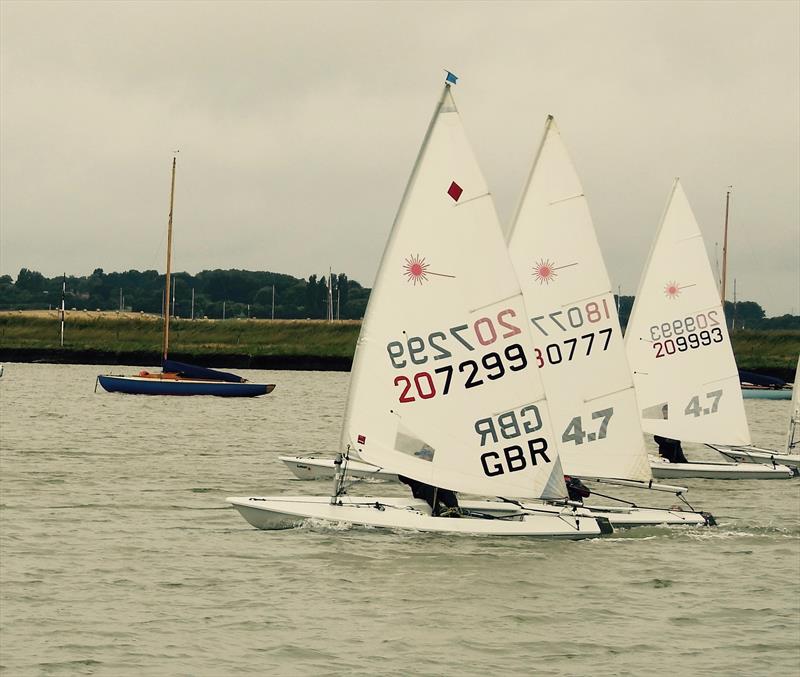 Aldeburgh Yacht Club Junior & Youth Regatta 2018 photo copyright Rob Jones taken at Aldeburgh Yacht Club and featuring the ILCA 6 class