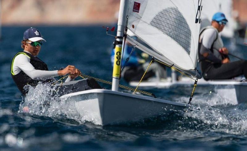 Seb Kempe at the Youth Sailing World Championships 2022 - photo © RHS