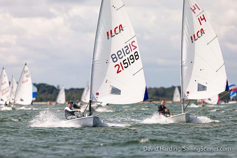 Bournemouth Digital Poole Week 2023 Day 6 photo copyright David Harding / www.sailingscenes.com taken at Parkstone Yacht Club and featuring the ILCA 6 class