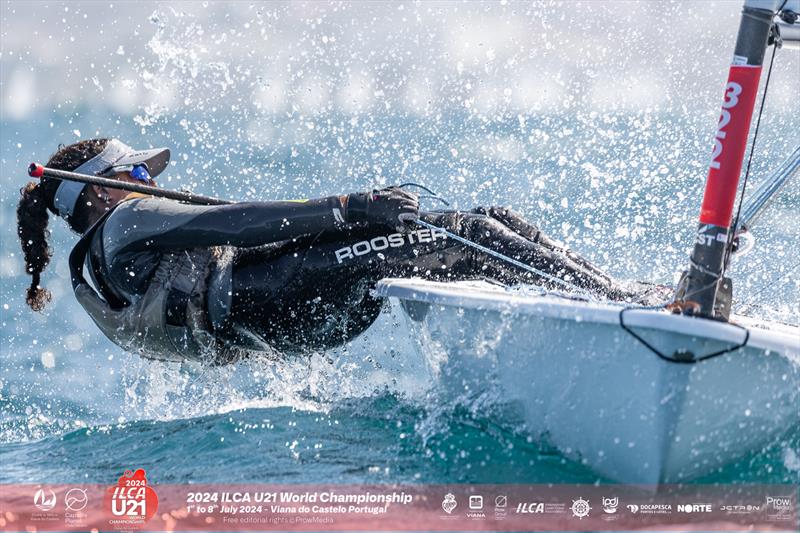 ILCA U21 World Championship at Viana do Castelo, Portugal Day 4 photo copyright Prow Media taken at Clube de Vela de Viana do Castelo and featuring the ILCA 6 class