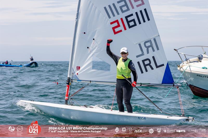 ILCA U21 World Championship at Viana do Castelo, Portugal Winners photo copyright Prow Media taken at Clube de Vela de Viana do Castelo and featuring the ILCA 6 class