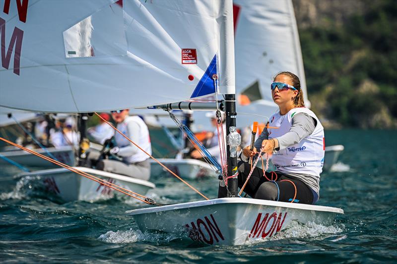 2024 Youth Sailing World Championships - Day 3 photo copyright Martina Orsini taken at Vela Garda Trentino and featuring the ILCA 6 class