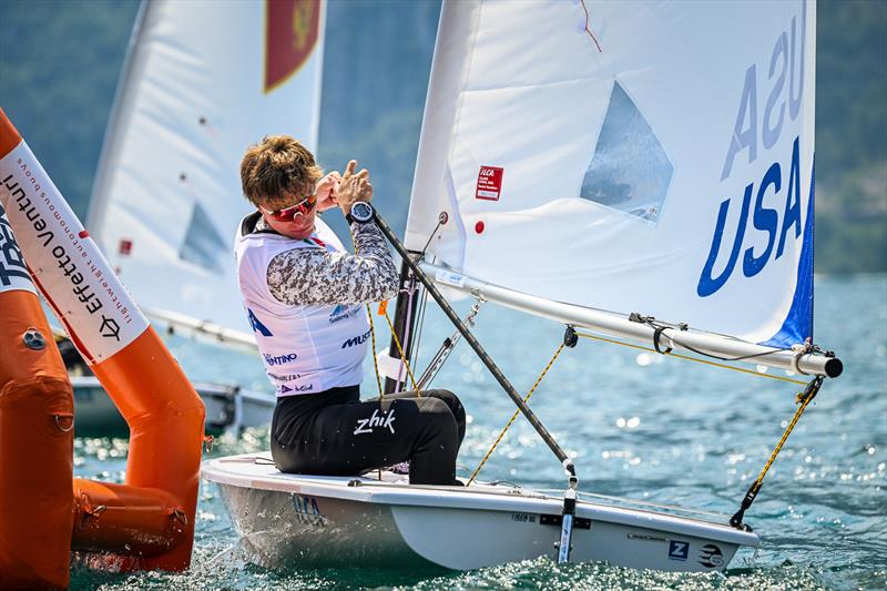 2024 Youth Sailing World Championships - Day 3 photo copyright Martina Orsini taken at Vela Garda Trentino and featuring the ILCA 6 class