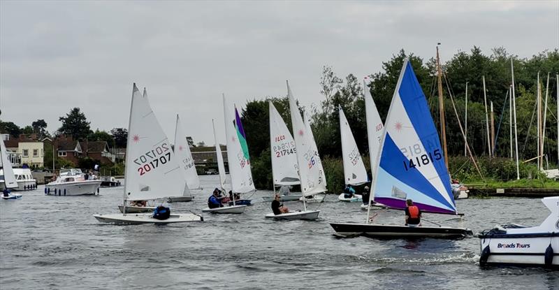 30th Broadland Youth Regatta photo copyright Holly Hancock taken at Horning Sailing Club and featuring the ILCA 6 class