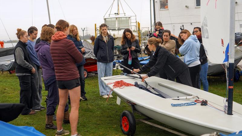 Inaugural ILCA Women's Coaching Day at Queen Mary - photo © Dave Ellis