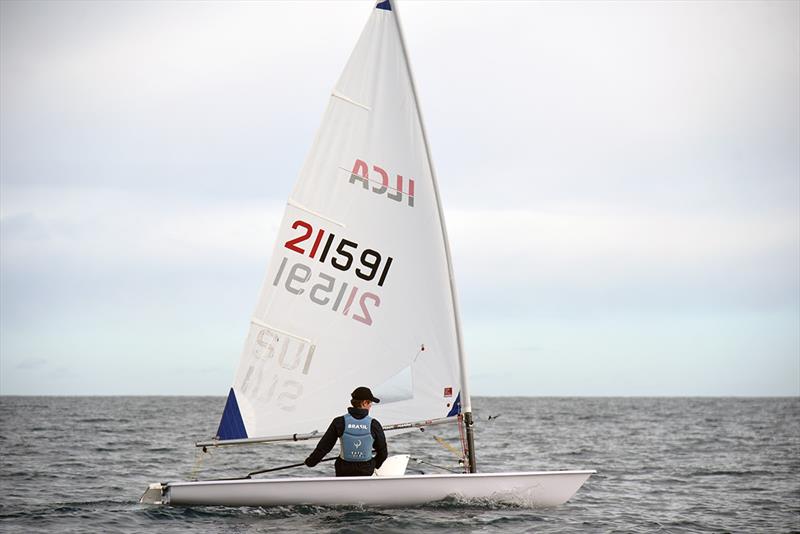 Ulysse Raison (ILCA 6) - 48th Palamós Christmas Race photo copyright Alfred Farré taken at Club de Vela Palamos and featuring the ILCA 6 class