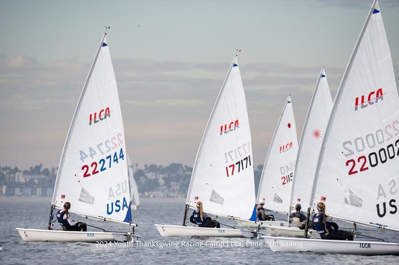 Long Beach Thanksgiving Racing Camp 2024 - photo © Lexi Pline / US Sailing