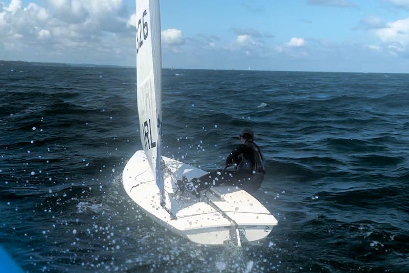 ILCA 6 sailors at the German Europa Cup during Warnemünde Woche - photo © ASC Performance Academy