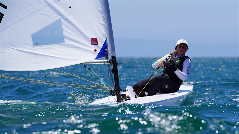 Zoe Thomson at the 2025 Long Beach Olympic Classes Regatta - photo © Simone Staff