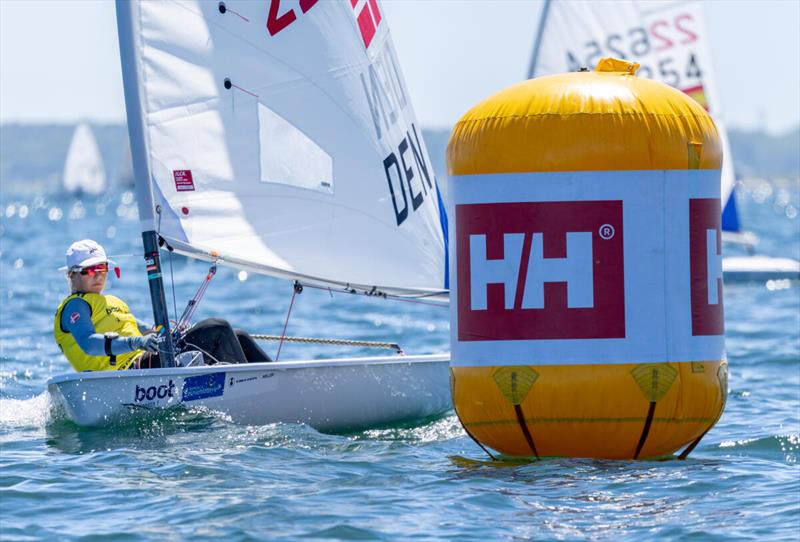 Helena Wolff of Denmark keeps the yellow jersey and is now in pole position to win gold at Kieler Woche 2026 - photo © Felix Diemer / Kieler Woche
