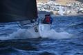 Eirini Marios powering her boat Ares to the finish - 2026 Storm Bay Apparel SB20 Australian Championship Day 2 &copy; Jane Austin